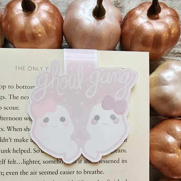Ghost Magnetic Bookmark