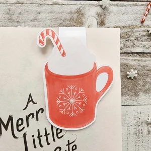 Hot Chocolate Magnetic Bookmark