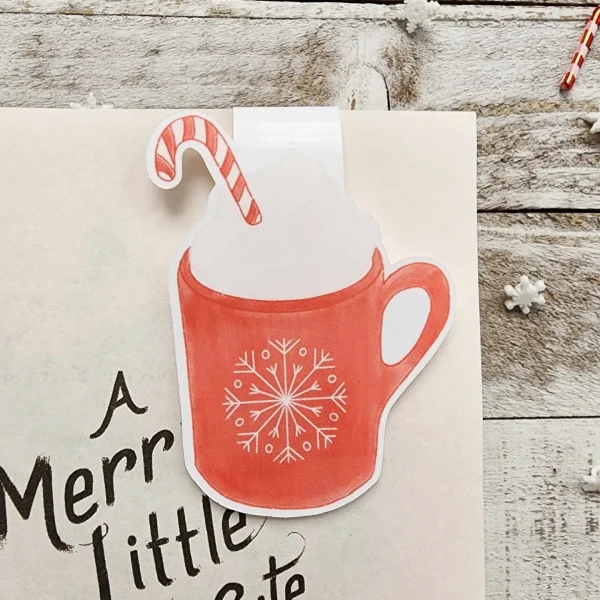 Hot Chocolate Magnetic Bookmark