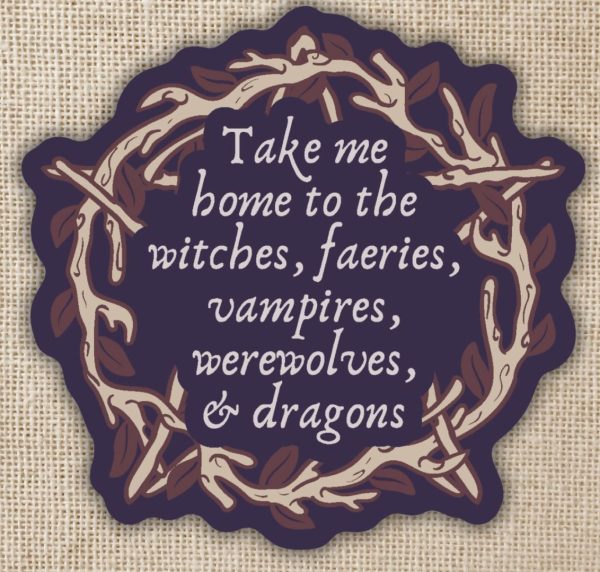 Take Me Home To Magic Sticker