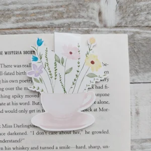 Teacup Magnetic Bookmark
